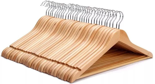 Wooden coat hangers suit - hangers,