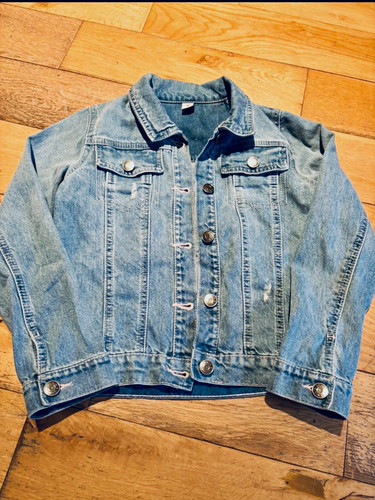 Girls blue denim jacket - tu,