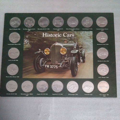 Shell historic cars - historic, set