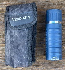 Vintage Visionary 8 x 21 Spotting Scope Telescope in Case