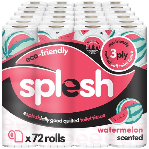 Splesh toilet roll - splesh, watermelon