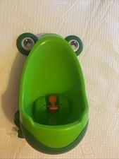 Boy's Frog Potty for Wall-Mounted Urinal Boy Stand-Up Toilet Pee Trainer