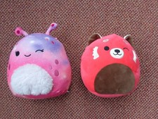 SQUISHMALLOWS RED PANDA CICI & ALIEN LORALY