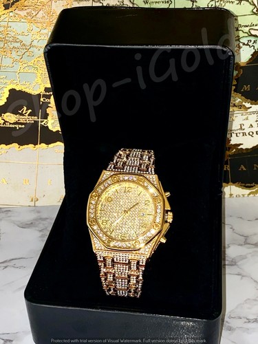 Mens custom fully ice out - custom,