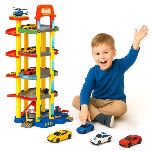 Toy car garage playset for - garage,