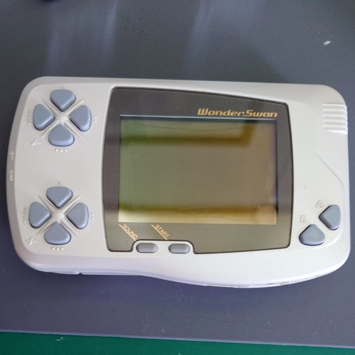 Wonderswan white handheld game - white,
