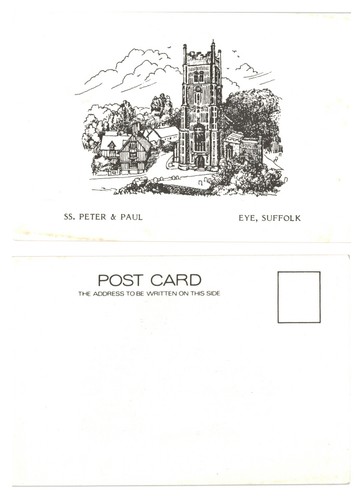 Postcard peter and - ss., paul
