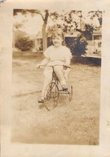 Antique Tricycle Photo 1920s