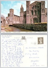 c28440 St Marys College St Davids Pembrokeshire Wales  postcard 1981 stamp
