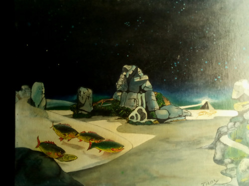 Vintage painting yes - vintage, album