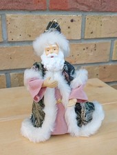 Retro father christmas tree - christmas,