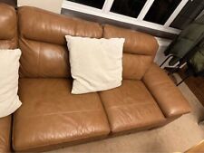 Tan Lux Brown Leather Corner