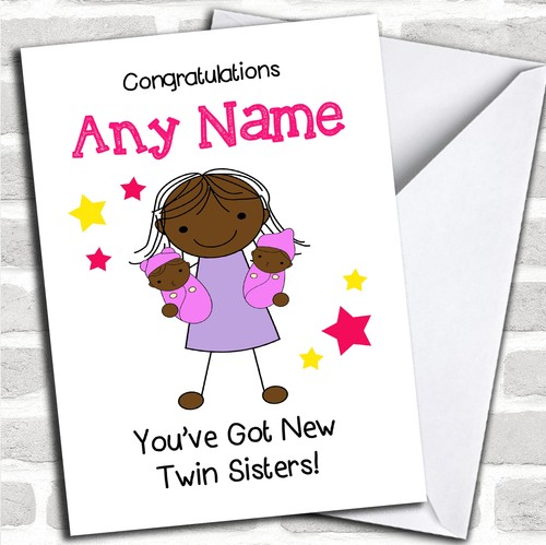 Black congratulations new baby - black,