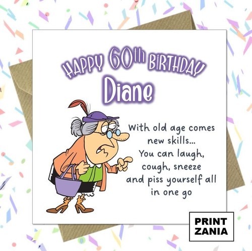 Personalised funny birthday - personalised,