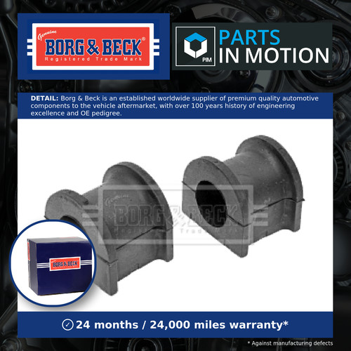 Anti roll bar bush - bar, (pair)