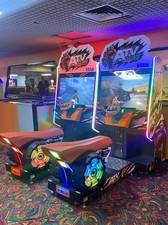 ATV SLAM TWIN! QUAD BIKE DRIVING GAME- GREAT MACHINE FOR ALL AGES! INCLUDES VAT!