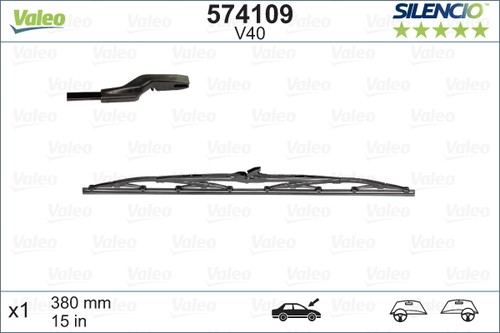 Valeo 574109 wiper blade - valeo-oe,