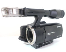 Sony NEX-VG30 Full HD Interchangeable Lens Camcorder Black w/ Accessories Japan