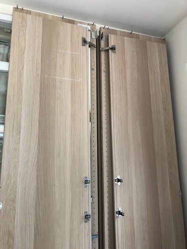 Ikea wardrobe used oak - ikea,