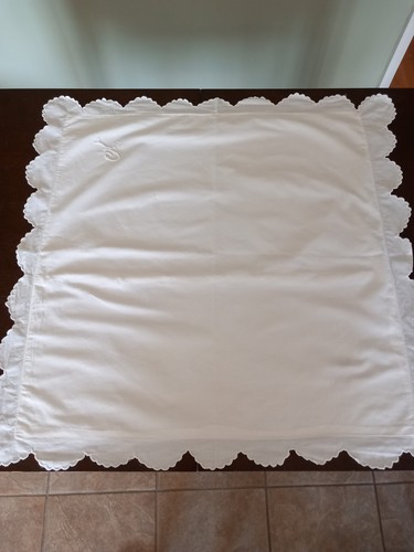 Vintage french square cotton - vintage,