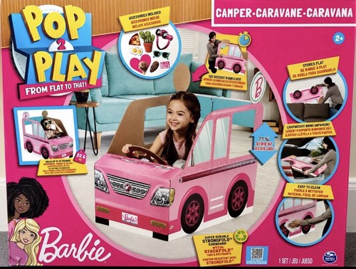 Barbie pop2play camper caravan - barbie,