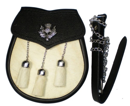Kilt sporran thistle - kilt, crest