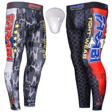 Farabi mens compression tights - compression,