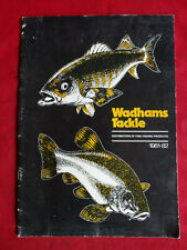 A SCARCE WADHAMS 1981/82 FISHING CATALOGUE