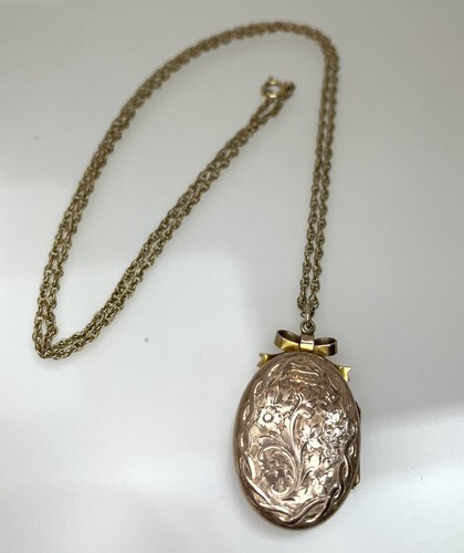 Edwardian 9ct gold oval - edwardian,
