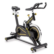 Studio Exercise Bike with Wheels Deluxe Cardio Workout MARCY C-FIT AMZ955