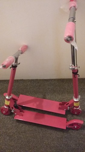 Pink kiddies scooters - pink,