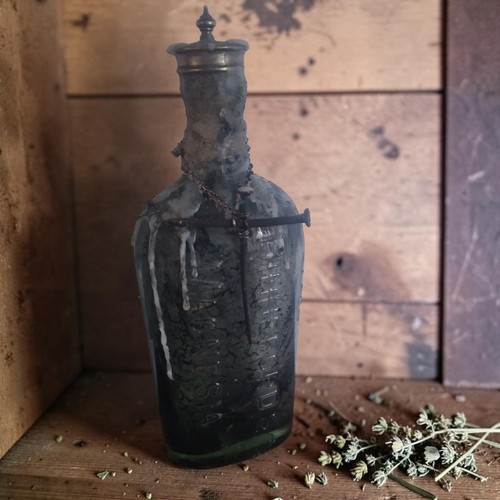 African dybbuk box demon - box,,