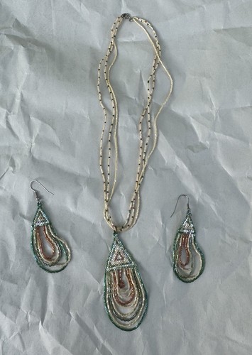 Necklace earrings set - earrings,