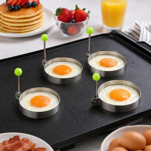 Round stainless steel - round, egg