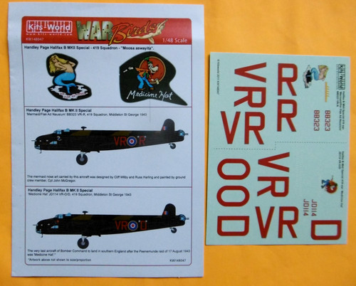 Decals handley page - ,