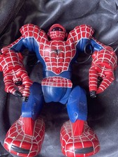 The Amazing Spiderman Remote Control Robotic Spidersapien Untested Helmet Broken