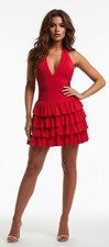 Women's Halter Neck Tiered