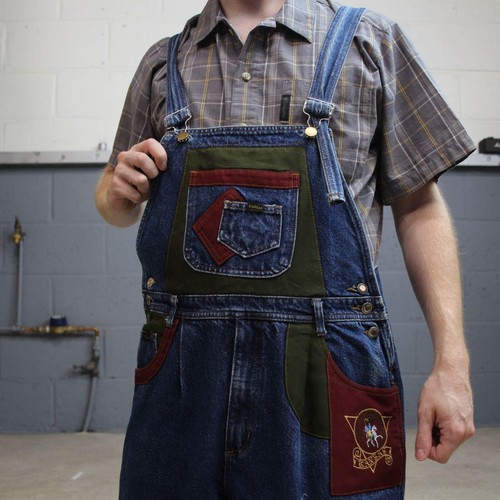 Vintage denim dungarees - , l
