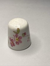 Hammersley Bone China Flowers Thimble