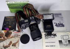 Canon T70 35mm SLR Film Camera