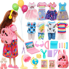 28 PCS 6 Inch Doll Clothes