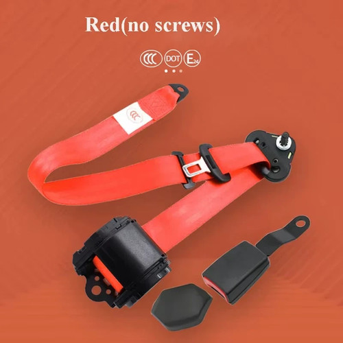 Points safety belt seat car - 3,
