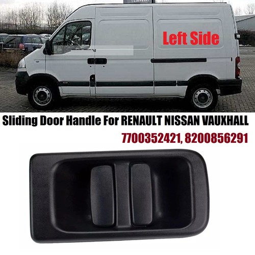 Sliding door handle left side - sliding,