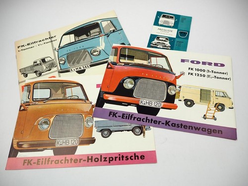 Original brochure ford taunus - brochure,