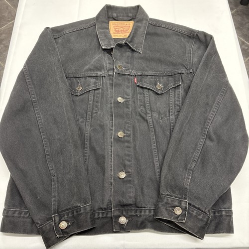 Black levis 70503 trucker - black,