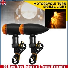2x Universal Black Motorcycle