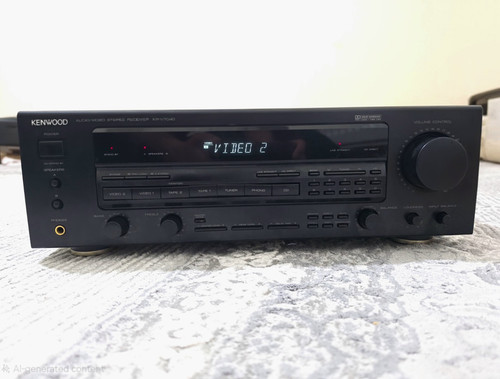 Kenwood v7040 black stereo - kenwood,