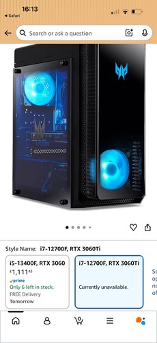 Acer predator orion - orion, 3000