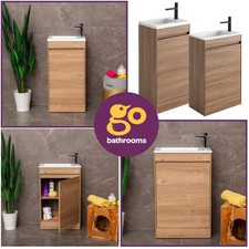 Light Oak Cloakroom Compact