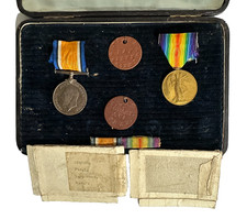 WW1 BRITISH MEDAL PAIR RFC/RAF